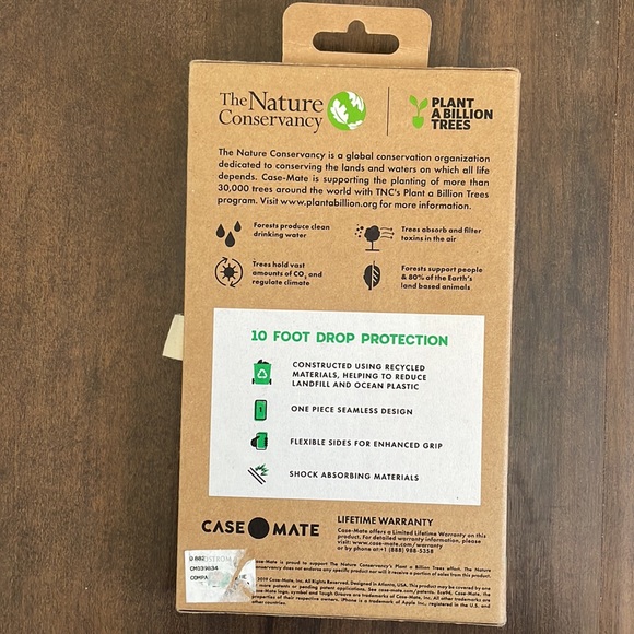 Eco 94 Casemate Made W/Recycled Plastic Phone Case Enough iPhone 11 Pro Max - Picture 3 of 3